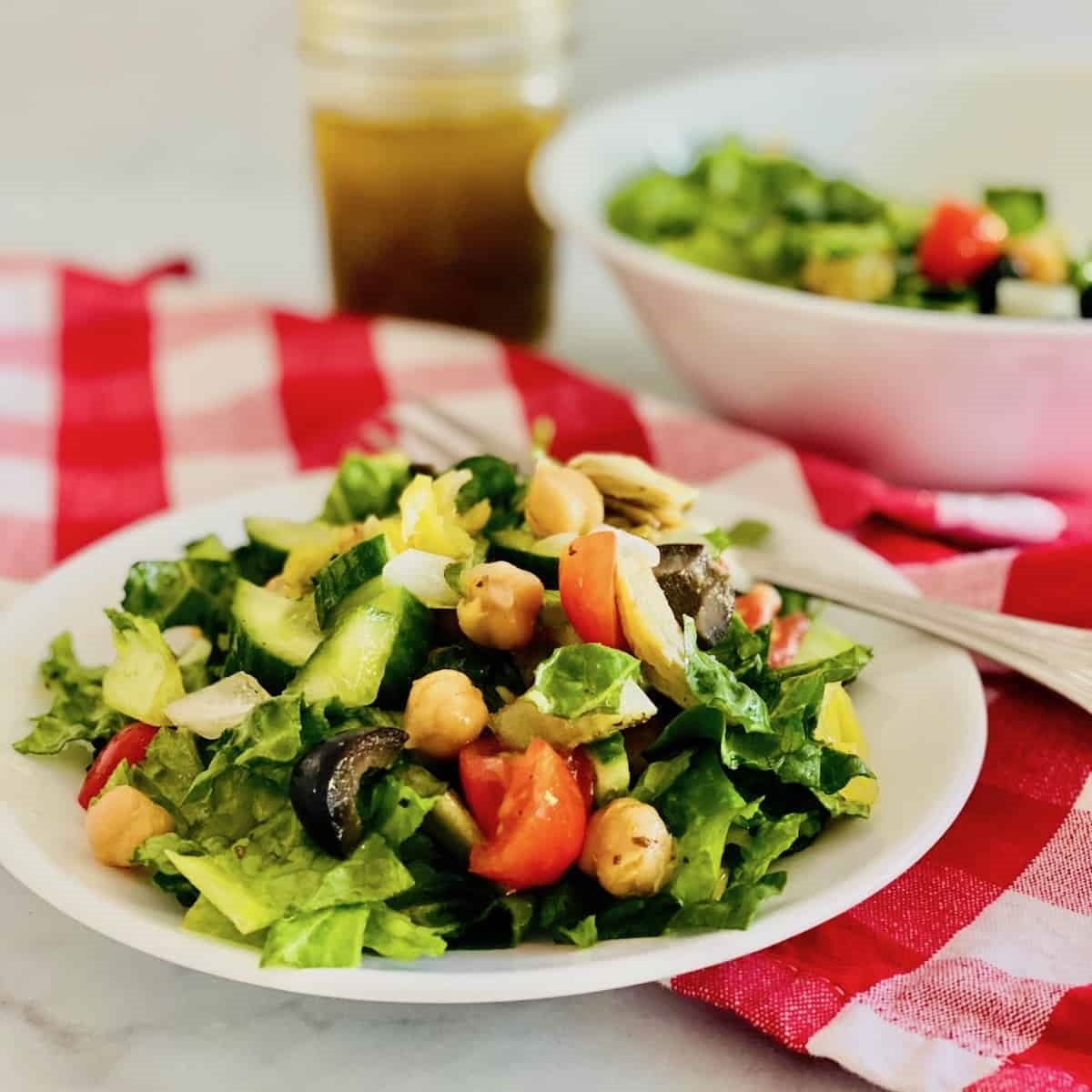 Vegan Italian Chopped Salad