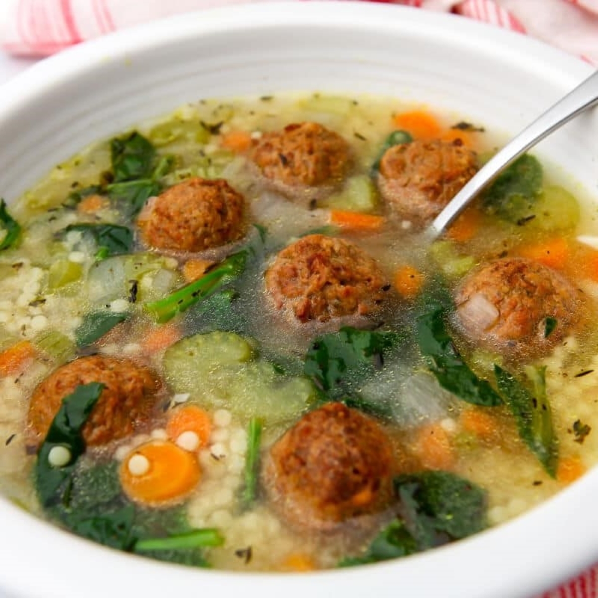 Vegan Italian Wedding Soup