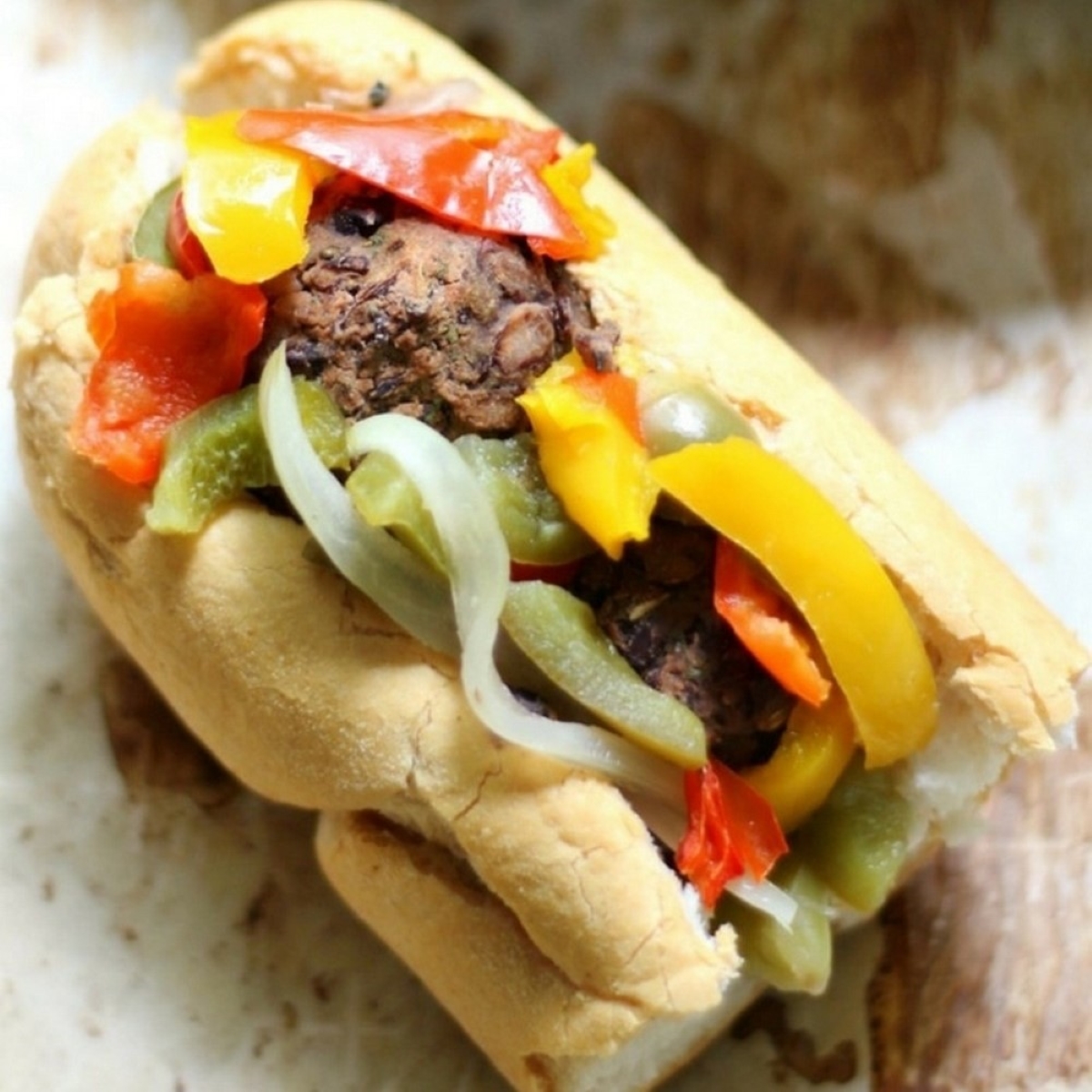 Vegan Boardwalk Italian Sausage Peppers Sandwiches Gluten Free Allergy Free